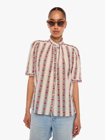 Alix Of Bohemia Winnie Shirt Roseband Stripe In Blue