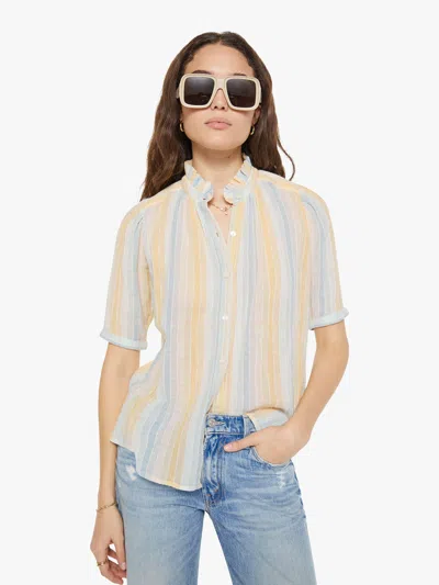 Alix Of Bohemia Winnie Shirt Sunwash Stripe In Multi