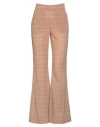 Alix Of Bohemia Woman Pants Light Brown Size L Cotton In Beige