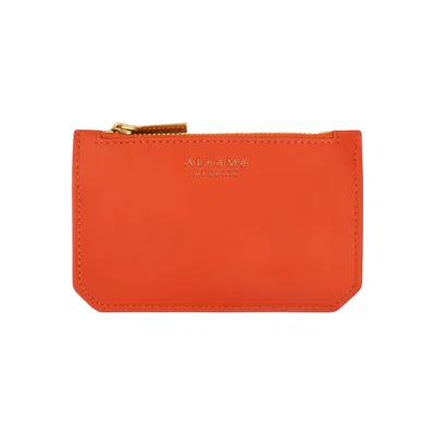 Alkeme Atelier Women's Air Credit Card Case - Yellow & Orange