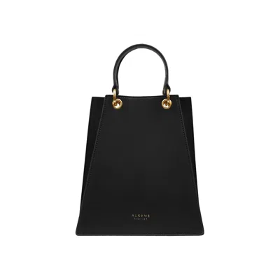 Alkeme Atelier Women's Fire Triangular Satchel - Black