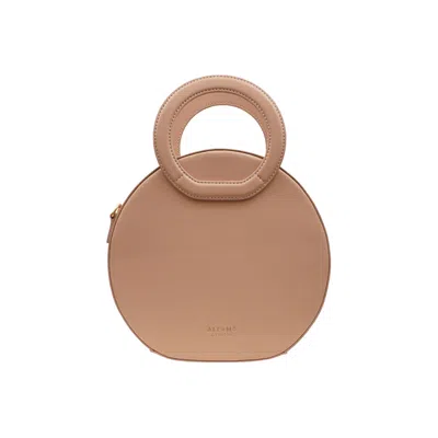 Alkeme Atelier Women's Neutrals Earth Round Cross Body - Nude In Brown