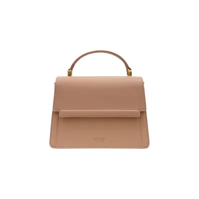 Alkeme Atelier Women's Neutrals Fire Flap Cross Body - Nude In Brown
