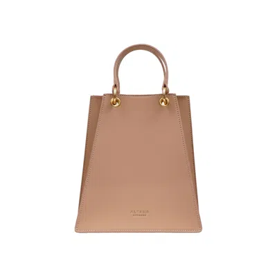 Alkeme Atelier Women's Neutrals Fire Triangular Satchel - Nude In Brown