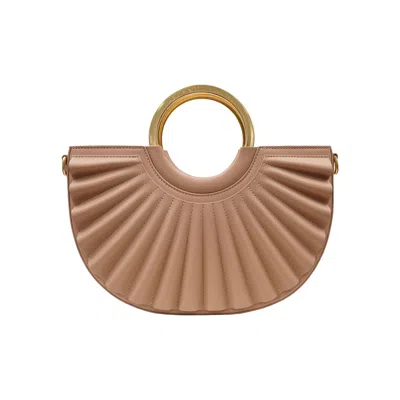 Alkeme Atelier Women's Neutrals Water Moon Cross Body - Nude In Brown