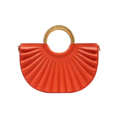 Alkeme Atelier Women's Water Moon Cross Body - Orange