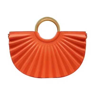Alkeme Atelier Women's Water Moon Satchel - Orange