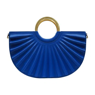 Alkeme Atelier Women's Water Moon Satchel - Royal Blue