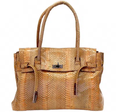 Alkimya Women's London 35 Tote Bag In Camel In Brown