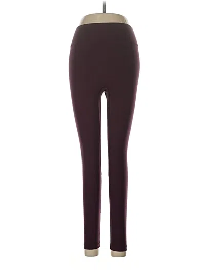 Pre-owned All Access Active Pants In Burgundy