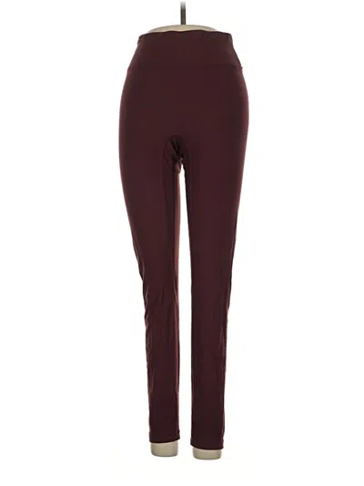 Pre-owned All Access Active Pants In Burgundy