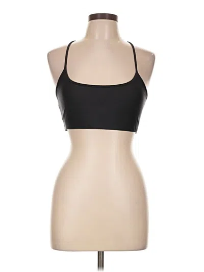 Pre-owned All Access Sleeveless Top Black Halter Neckline Tops