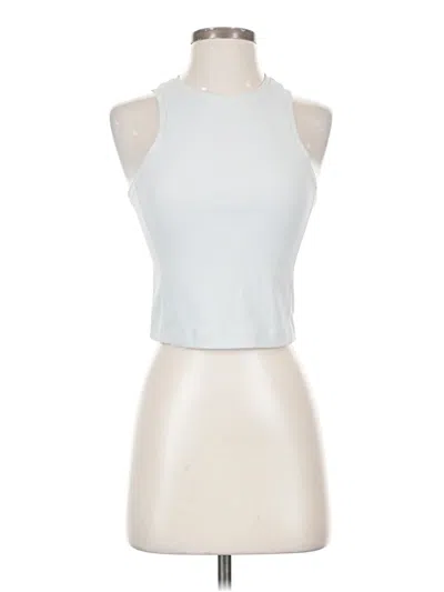 Pre-owned All Access Sleeveless Top White Halter Neckline Tops