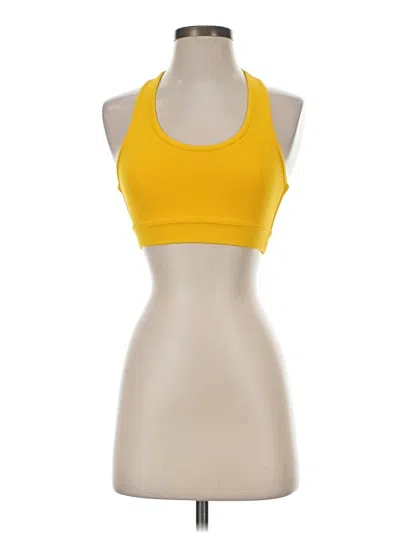 Pre-owned All Access Sports Bra In Yellow