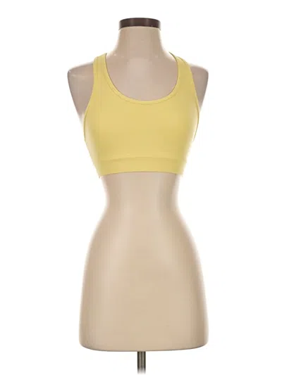 Pre-owned All Access Sports Bra In Yellow