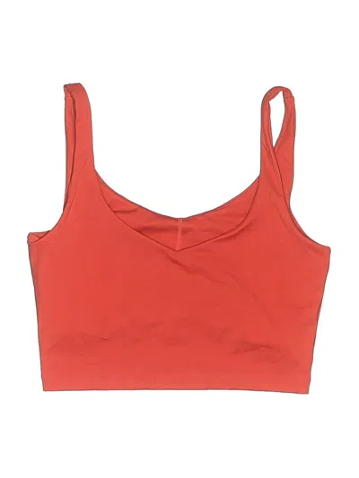 Pre-owned All Access Swimsuit Top Red Swimwear