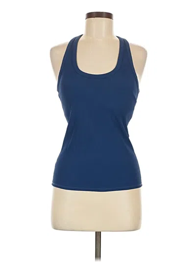 Pre-owned All Access Tank Top Blue Halter Neckline Tops