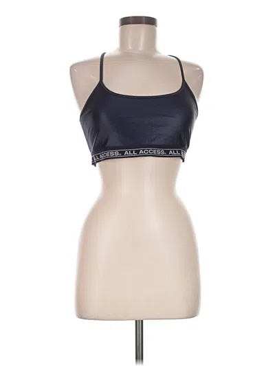 Pre-owned All Access Tank Top Blue Halter Neckline Tops