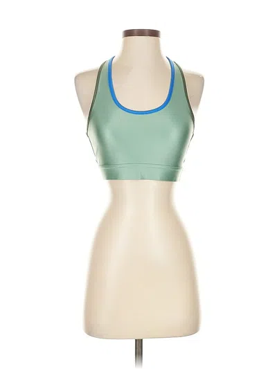 Pre-owned All Access Tank Top Green Halter Neckline Tops