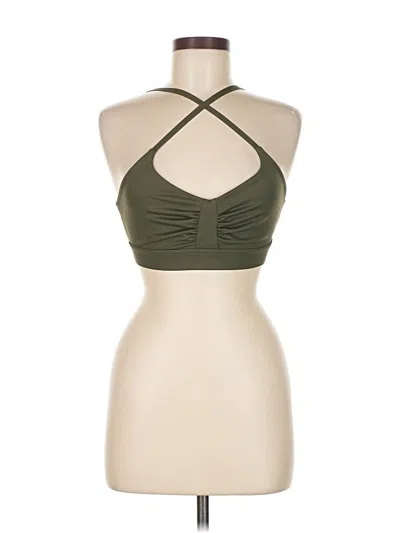 Pre-owned All Access Tank Top Green Halter Neckline Tops