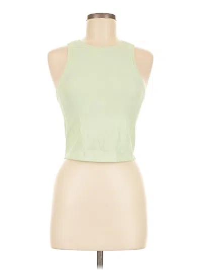Pre-owned All Access Tank Top Green Halter Neckline Tops