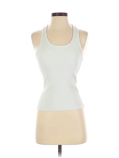 Pre-owned All Access Tank Top Ivory Halter Neckline Tops In White