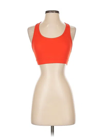 Pre-owned All Access Tank Top Orange Halter Neckline Tops