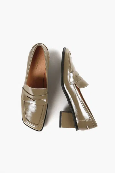 All Black Angle Loafer Princess In Khaki In Multi