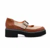 All Black Buckle Lugg Jane In Grey In Grey