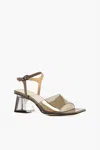 ALL BLACK MS GLAMOUR SANDAL IN COFFEE