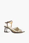 All Black Ms Glamour Sandal In Coffee In Brown