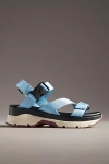 All Black Trekker 25 Sandals In Blue