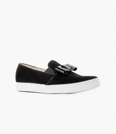 All Black Tux Sneaker In Black
