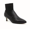 All Black Women Ankle Sock Kitten Heel In Black In Black