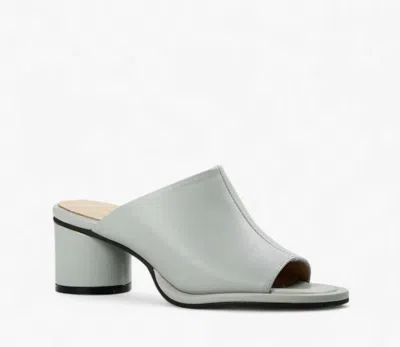 All Black Women's Cover Up Mules In Light Blue