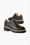 All Black Women's Cowman Lugg Loafer In Black In Black