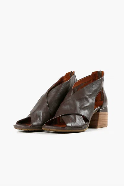 All Black Women's Cutout Softy Sandals In Taupe In Grey