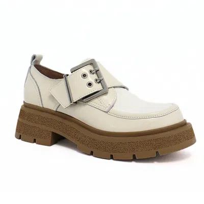 All Black Women Double Buckle Nulugg In Ivory In Multi