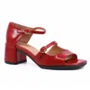 All Black Women's Double Jane Sandals In Ot Red In Multi