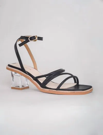 All Black Women's Ms. Glamour Sandal In Black