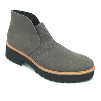 All Black Women's Nu Banded Bootie In Grey In Gray