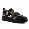 All Black Women's Patty Lock Sandal In Black In Black