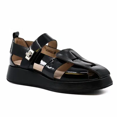 All Black Women's Patty Lock Sandal In Black