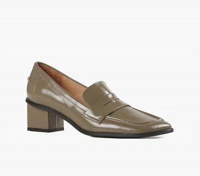 All Black Women's Princess Angle Loafer In Khaki In Green