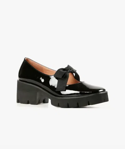 All Black Women's Tap And Lugg Loafers In Black