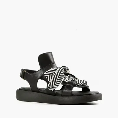 All Black Women's The Amazing Lace Sandal In Black