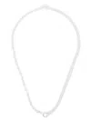 All Blues Logo-engraved Chain Necklace In Metallic