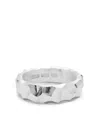 All Blues Tire Silver Ring