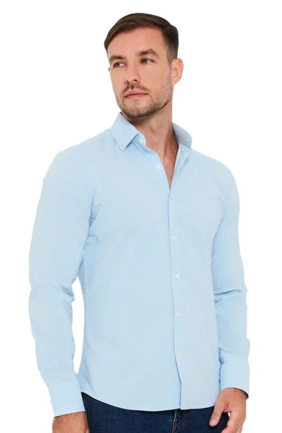 All Citizens Venture Tech Dress Shirt In Blue