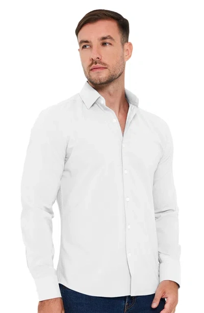 All Citizens Venture Tech Dress Shirt In Neutral